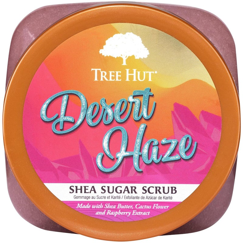 Treehut Desert Haze Shea Sugar Scrub, Exfoliating, Hydrating & Moisturizing Body Scrub with Shea Butter & Nourishing Essential Oils, Smooth & Soften Skin, 18 oz - Image 2